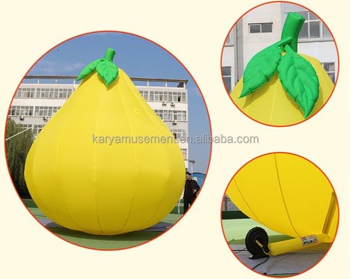 Kit de soplador de aire y reparación incluido modelo de reloj de oro inflable para publicidad