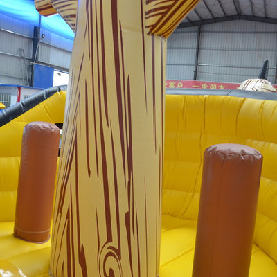 Color personalizado comercial inflable húmedo y seco Slide Jumping Castle para alquiler de fiestas