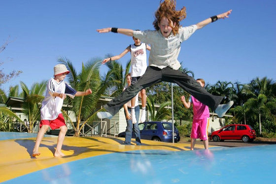 Jumper inflables para niños con certificación EN14960 y material de PVC