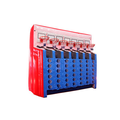 Juego de baloncesto inflables de PVC de calidad comercial con soplador