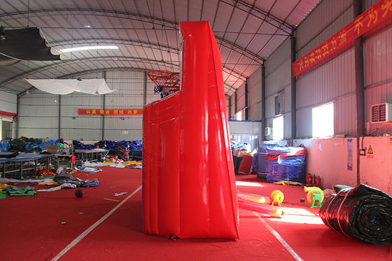 Juego de baloncesto inflables de PVC de calidad comercial con soplador