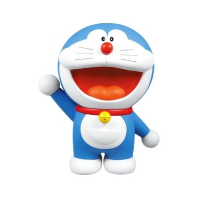 Doraemon inflable de colores personalizado con soplador de aire y accesorios