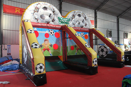 Juego de Fútbol Inflables Colorido Interactivo De Tiro Deportivo Juego de Carnaval Para Deportes