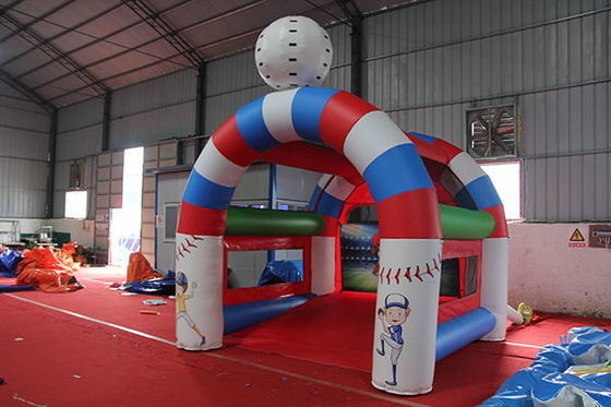 Rango de edad 14 Años de edad Inflables Béisbol Bateando Jaula Tiro Juego con lanzamiento de velocidad