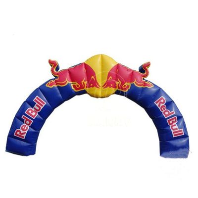 Arco inflable de género neutro Red Bull Publicidad con inflables de material PVC
