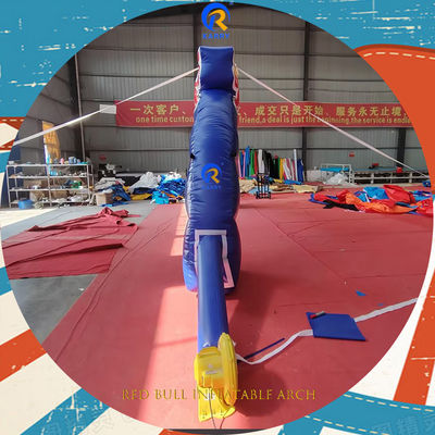 Arco inflable de género neutro Red Bull Publicidad con inflables de material PVC