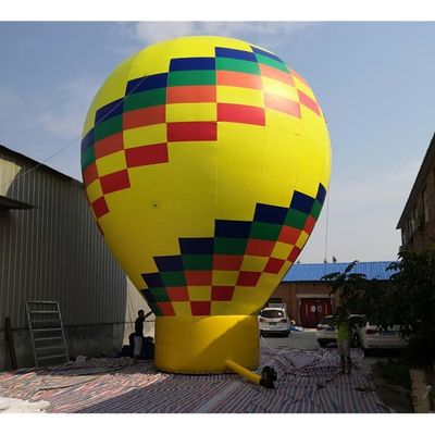 Impresión de globos coloridos de 8 m de altura Imprimir el logotipo del cliente para promoción Promoción