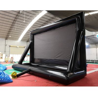 EN71/CE Certificado Super Fun Pantalla de cine de castillo inflable para publicidad exterior