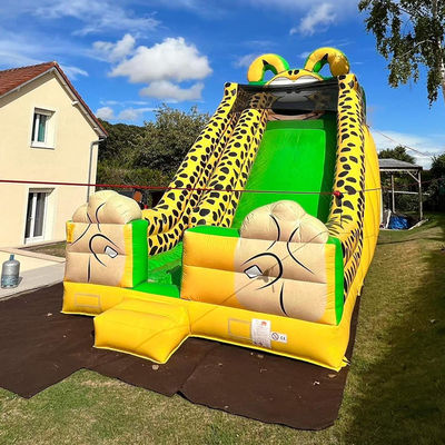Impresión digital Leopardo amarillo Impresión inflada de salto de agua para niños y adultos