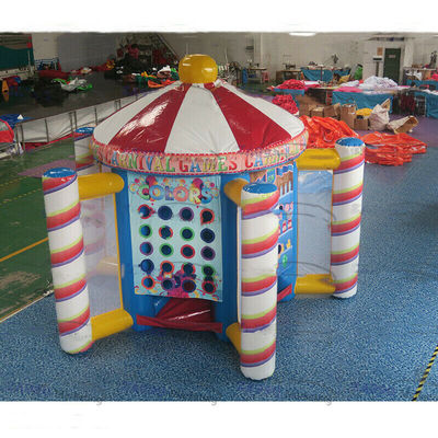 Juegos deportivos interactivos Gigante 5 en 1 Juego de carnaval inflable para diversión al aire libre e interior