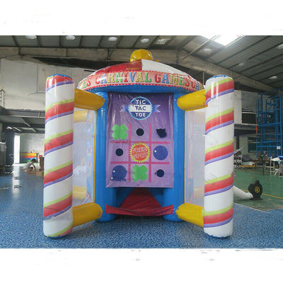 Juegos deportivos interactivos Gigante 5 en 1 Juego de carnaval inflable para diversión al aire libre e interior