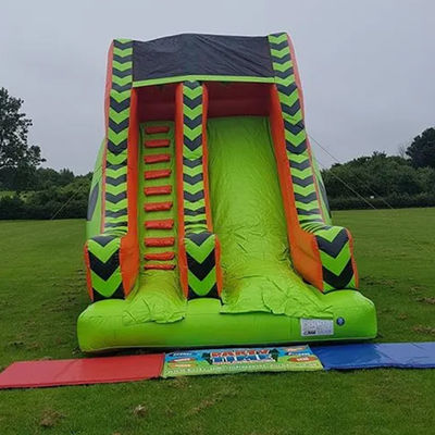 Parques acuáticos PVC comercial tóxico DROP MEGA tobogán inflable para secos o húmedos inflables