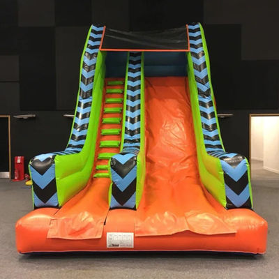 Parques acuáticos PVC comercial tóxico DROP MEGA tobogán inflable para secos o húmedos inflables