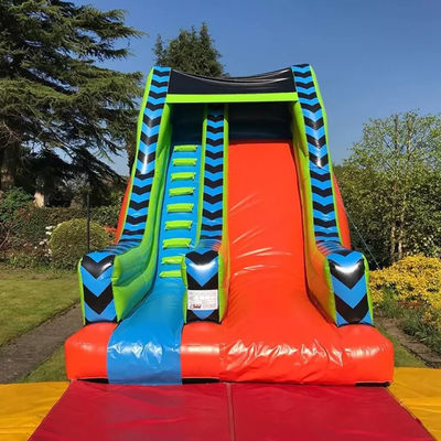 Parques acuáticos PVC comercial tóxico DROP MEGA tobogán inflable para secos o húmedos inflables