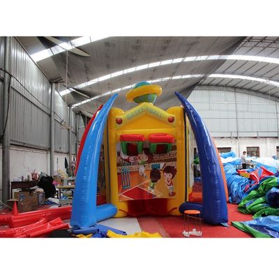 Unisex PORTABLE Carnaval inflable Juego 5 en 1 Deportes interactivos