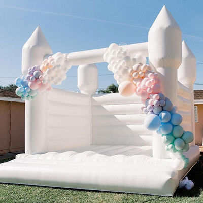 CE/EN71 Certificado tamaño personalizado Moonwalk inflable castillo de salto para fiesta de bodas