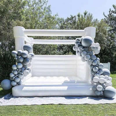 CE/EN71 Certificado tamaño personalizado Moonwalk inflable castillo de salto para fiesta de bodas