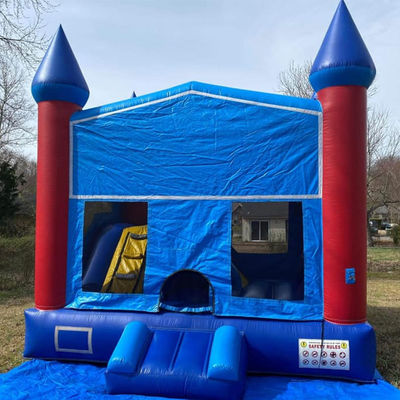 Casa de rebote inflable de PVC con deslizamiento interior
