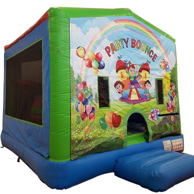 Unisex Pequeño PVC Inalámbrico Inalámbrico Inalámbrico Castillo Salto Casa de Salto con Deslizador