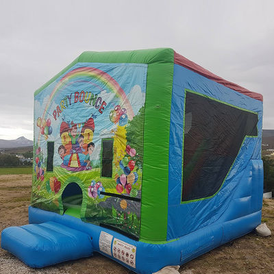 Unisex Pequeño PVC Inalámbrico Inalámbrico Inalámbrico Castillo Salto Casa de Salto con Deslizador