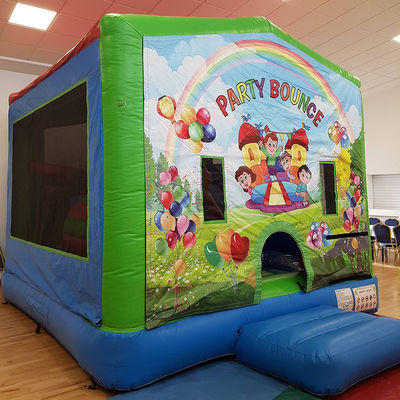 Unisex Pequeño PVC Inalámbrico Inalámbrico Inalámbrico Castillo Salto Casa de Salto con Deslizador