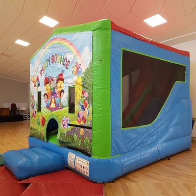 Unisex Pequeño PVC Inalámbrico Inalámbrico Inalámbrico Castillo Salto Casa de Salto con Deslizador