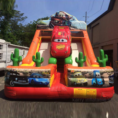 Capacidad máxima 100-500 kg Deslizador de castillo inflable El entretenimiento al aire libre definitivo