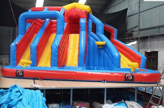 Deslizamiento de agua N Parque de baño más popular Banzai Inflatable Permitido pasajero 5-10