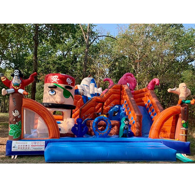 Casa de rebote de trampolín de grado comercial con kits de reparación incluidos