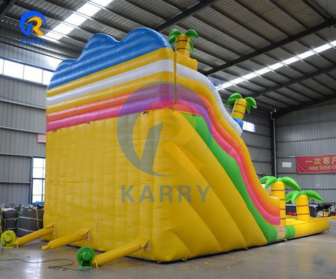 Unisex deslizamiento de agua inflable Casa de salto comercial Casa de salto para niños