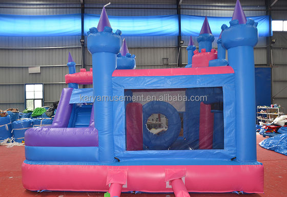 Características PORTABLE Niños Castillo travieso Casa de salto inflable con tobogán y piscina