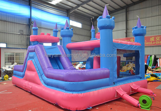Características PORTABLE Niños Castillo travieso Casa de salto inflable con tobogán y piscina