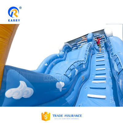 Entretenimiento en interiores garantizado con envío expreso Casa de salto inflable y tobogán