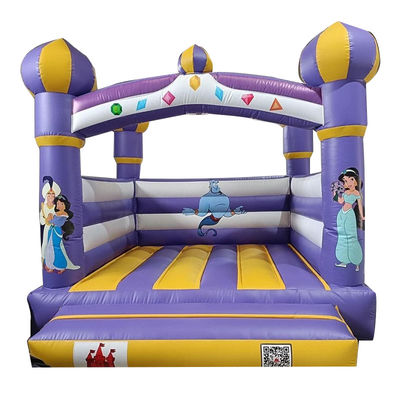 Último estilo púrpura inflable salto castillo casa para niños personalizar aceptado