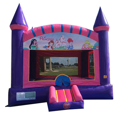 Fantasy Fairytale Princess Castillo Casa de salto tamaño personalizado para alquiler comercial