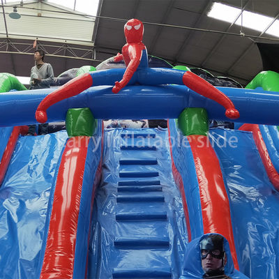 Tamaño personalizado tobogán de agua inflable para entretenimiento al aire libre y parque de diversiones
