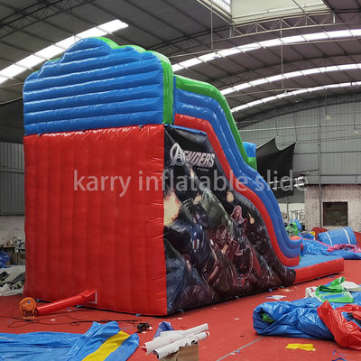 Tamaño personalizado tobogán de agua inflable para entretenimiento al aire libre y parque de diversiones