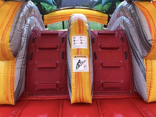 CE/EN71/EN14960 Combo de toboganes de castillo de salto inflable certificado para eventos de fiesta