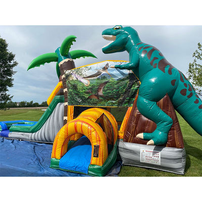 Experimenta las emociones de la era de los dinosaurios con nuestra casa y tobogán inflables