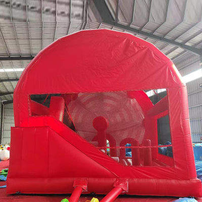 2024 19 pies Roda Rueda de Ferris Inflable Casa del Castillo Slide Combo para personalizar Aceptado