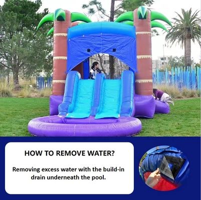 Esquí acuático inflable de PVC con gancho de baloncesto para niños y adultos