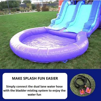 Esquí acuático inflable de PVC con gancho de baloncesto para niños y adultos