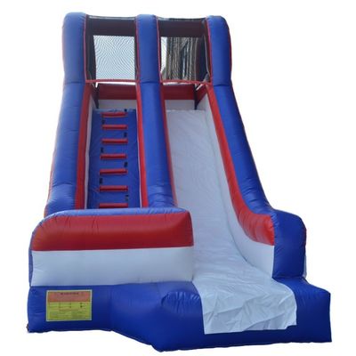 Salto deslizamiento de agua inflables para la fiesta pequeño comercial deslizamiento seco combo castillo de salto