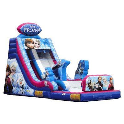 Color personalizado Popular pequeño tiburón tobogán de agua inflable con piscina