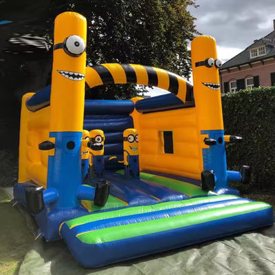 CE/EN71/EN14960 Combo de castillo de trampolín inflables con tema de dibujos animados comerciales certificados
