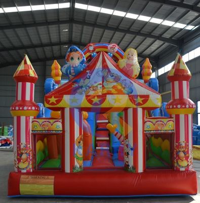 6*4m Salto inflables de tamaño adulto para el circo Temática de diversión y entretenimiento