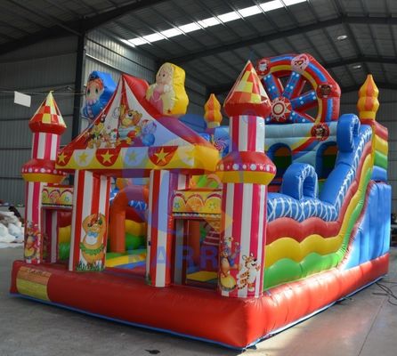 6*4m Salto inflables de tamaño adulto para el circo Temática de diversión y entretenimiento