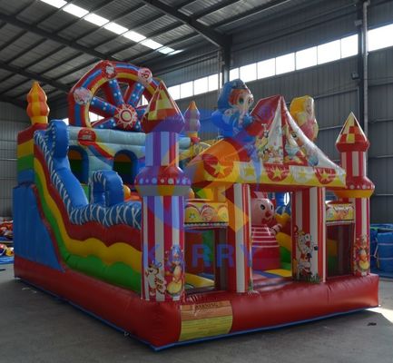 6*4m Salto inflables de tamaño adulto para el circo Temática de diversión y entretenimiento