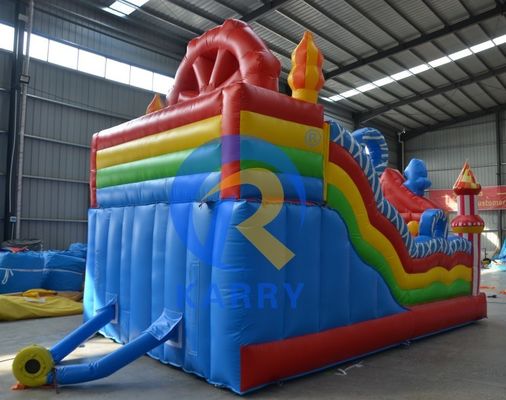 6*4m Salto inflables de tamaño adulto para el circo Temática de diversión y entretenimiento