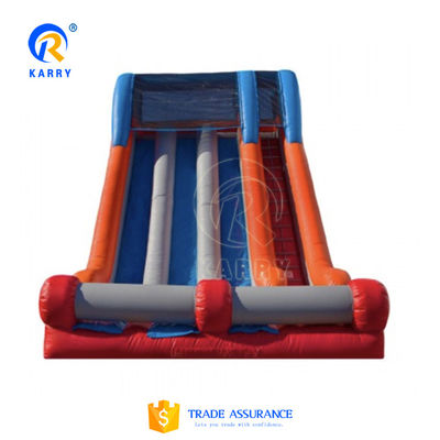 Parque de diversiones para niños Gran tobogán de agua de juguete inflable con piscina de tamaño personalizado